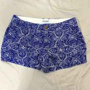 Old navy floral shorts